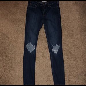 Free People Busted Knee Jeans